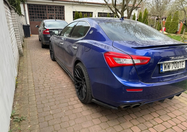 Maserati Ghibli cena 109999 przebieg: 177700, rok produkcji 2014 z Warszawa małe 121